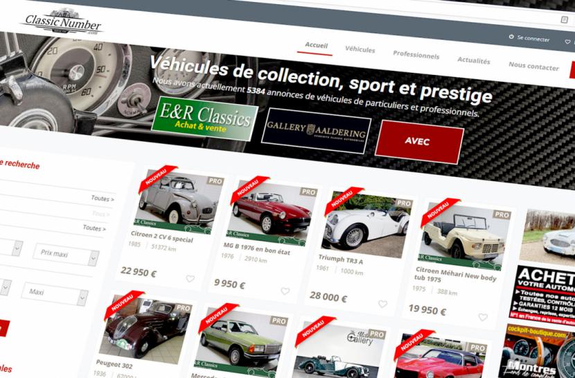 Classic Number - Voitures de Collection et de Prestige